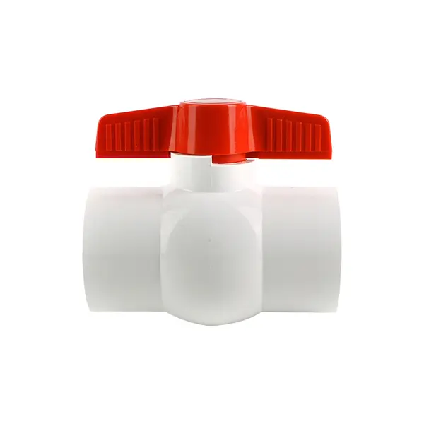 Pntek pvc ball valve 1/2 high qualitywater hose PVC plastic mini ball valve male pvc ball valve - Image 2