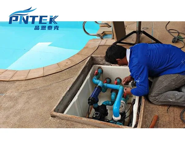 Risk of running a pump without a foot valve An image of a pump with a warning symbol over it, indicating danger from dry running