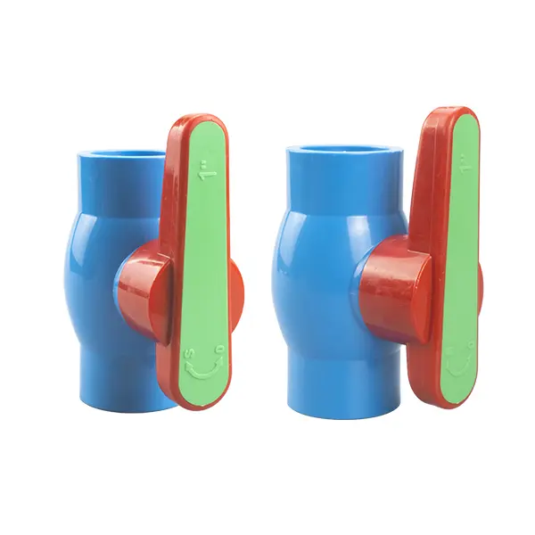 China Supplier PVC Compact Ball valve water Ball Valve with Blue body hydraulic valves Thailand - Image 4