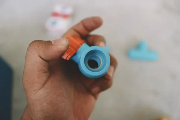 How a PVC Ball Valve Works Internally A cutaway animation showing a PVC ball valve opening and closing