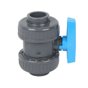 PVC Double Union Ball Valve