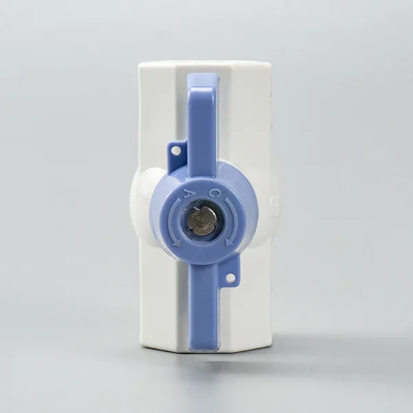 pvc octagonal ball valve3