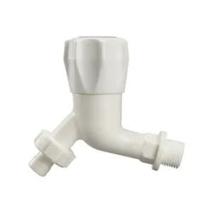 High Quality Plastic water Tap PP material Bibcock With Plastic Nozzle Outdoor Water Tap And Taps Faucet Kitchen