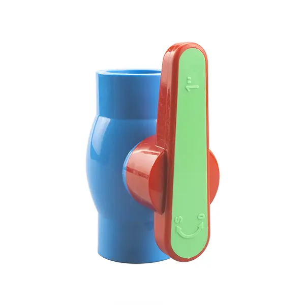 China Supplier PVC Compact Ball valve water Ball Valve with Blue body hydraulic valves Thailand - Image 2