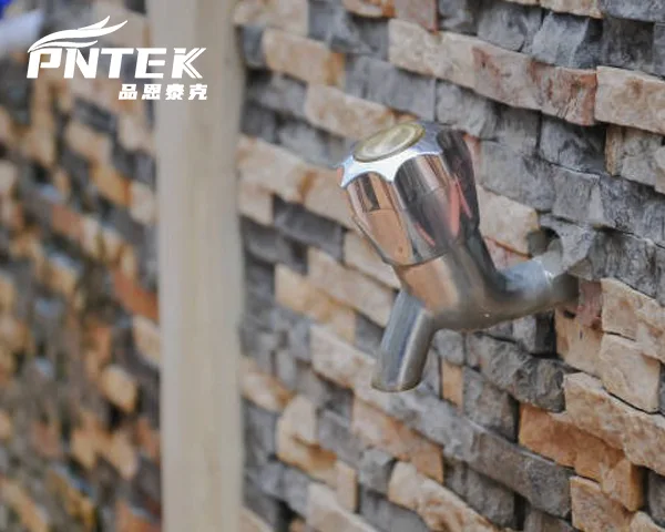 Using a Bib Tap with a Garden Hose A person easily attaching a garden hose to a bib tap