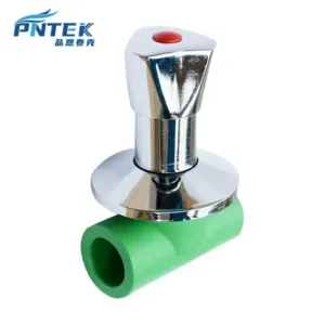 PNTEK PPR Triangle Concealed Valve PPR Stop Valve 20 25 32 mm