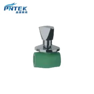 PNTEK Luxury PPR Green Triangle Concealed Valve 20 25 32mm PPR Ball Valve