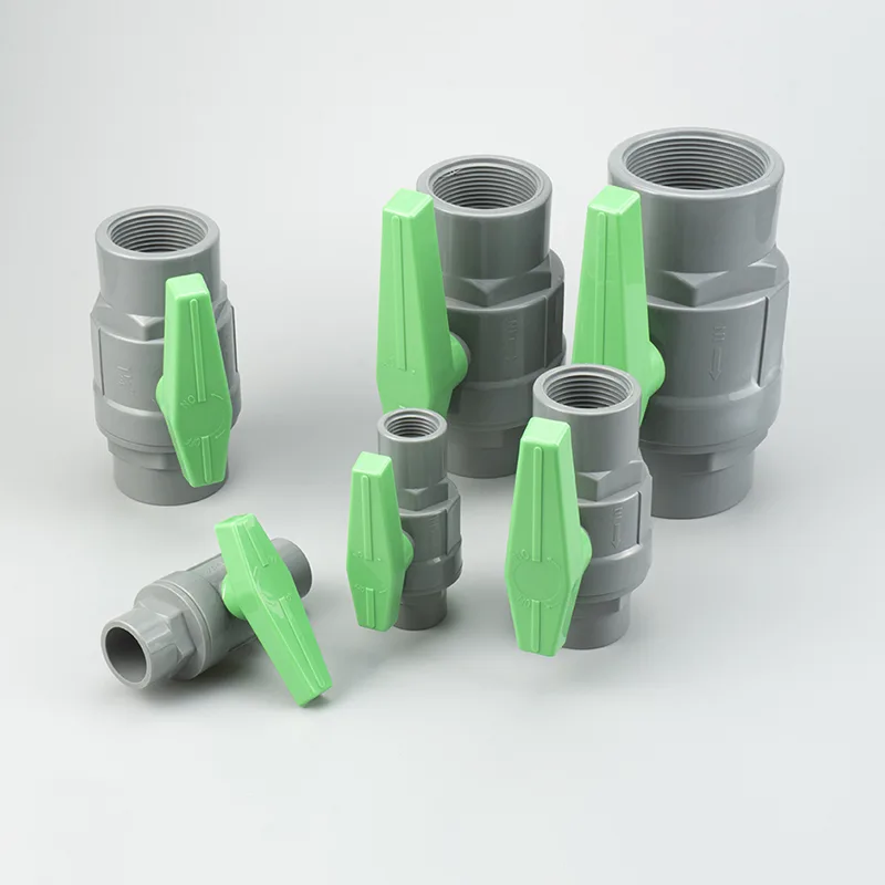 PVC 2PIECE BALL VALVE-09