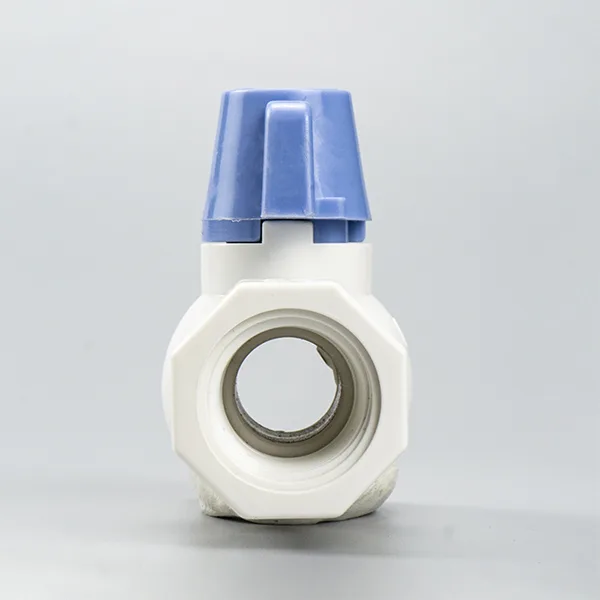 pvc octagonal ball valve5