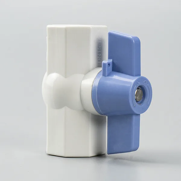 pvc octagonal ball valve4