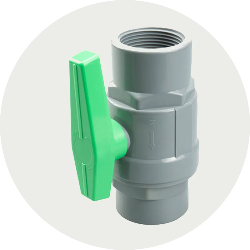 Pntek High Quality Cheap Bulk Female Thread Two Piece Ball Valve