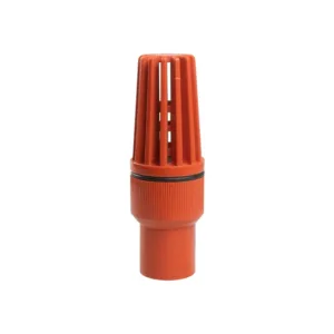 PVC Foot Valve Red Color