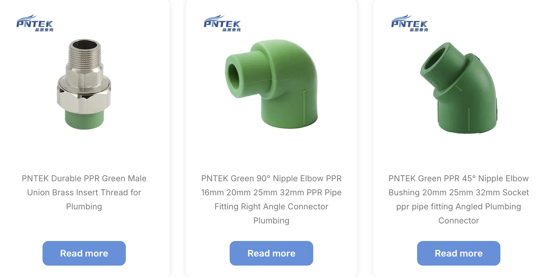 PPR Pipe Fittings 