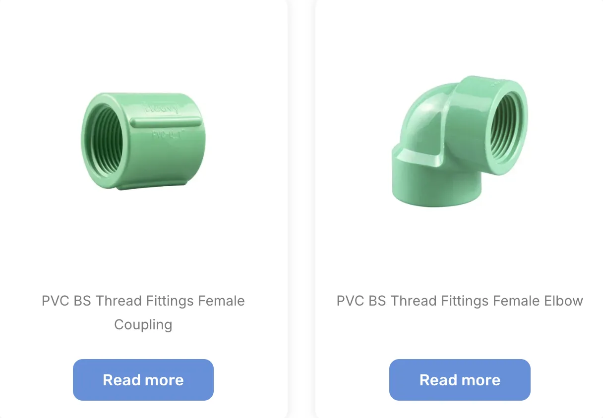 PVC Pipe Fittings 