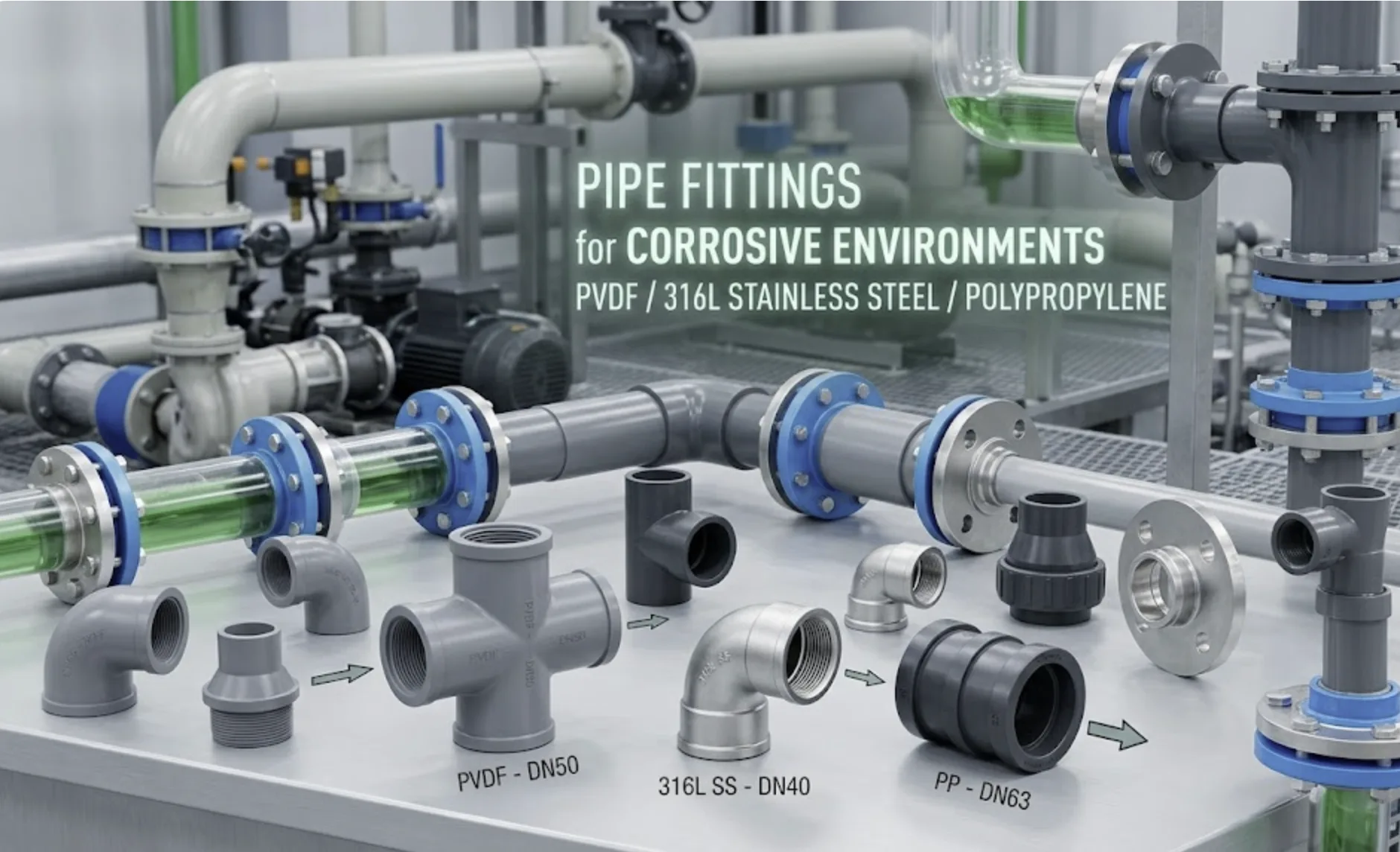 How to Select the Best Pipe Fittings for Corrosive Environments?